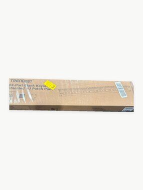 TRENDnet Brown 24-Port Blank Keystone Shielded U Patch Panel Box